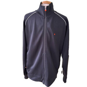 Swims Balstad Men’s Jacket Black Size Medium Full Zip Track Athletic